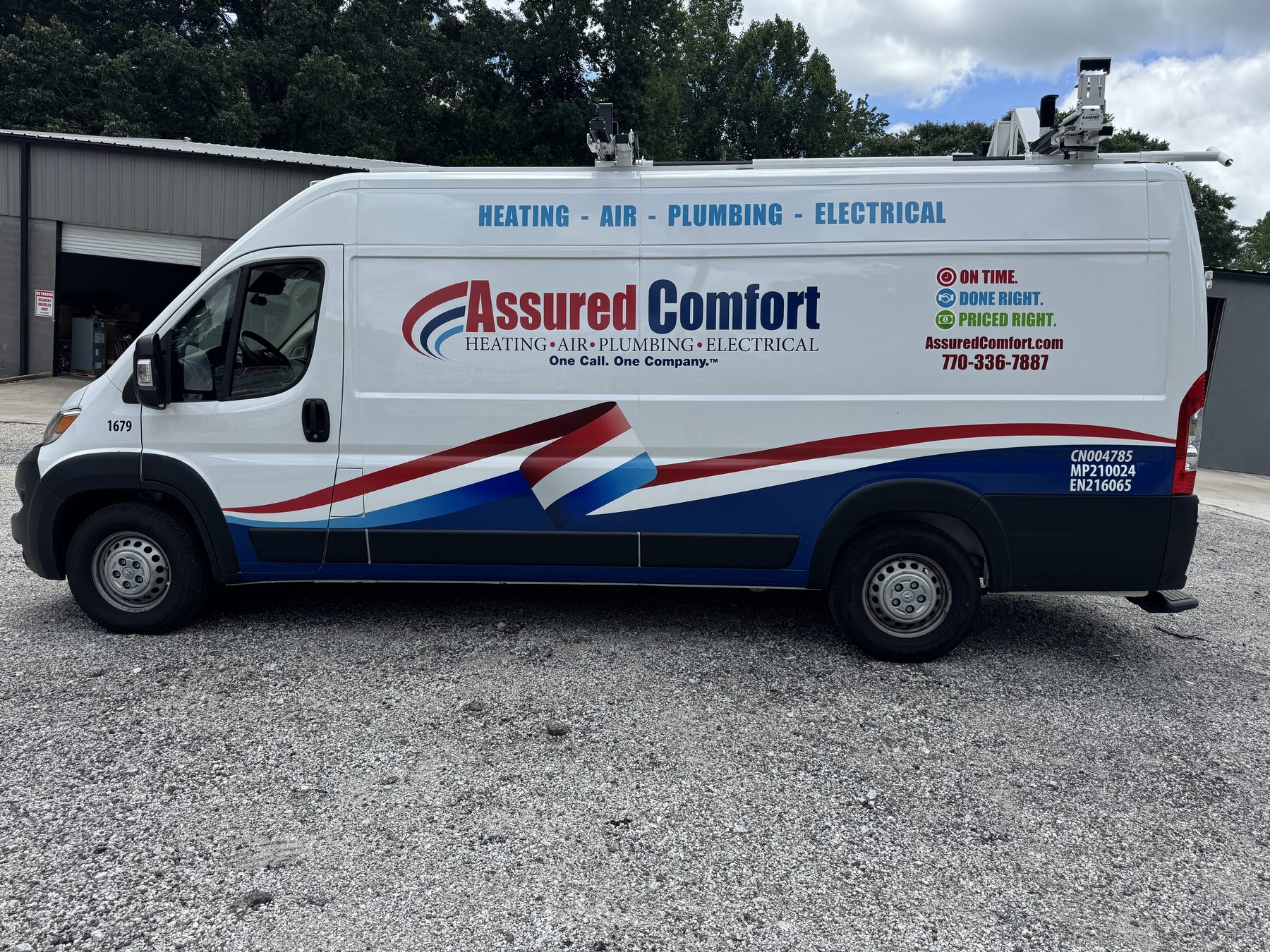 Installation work by 301 Graphics