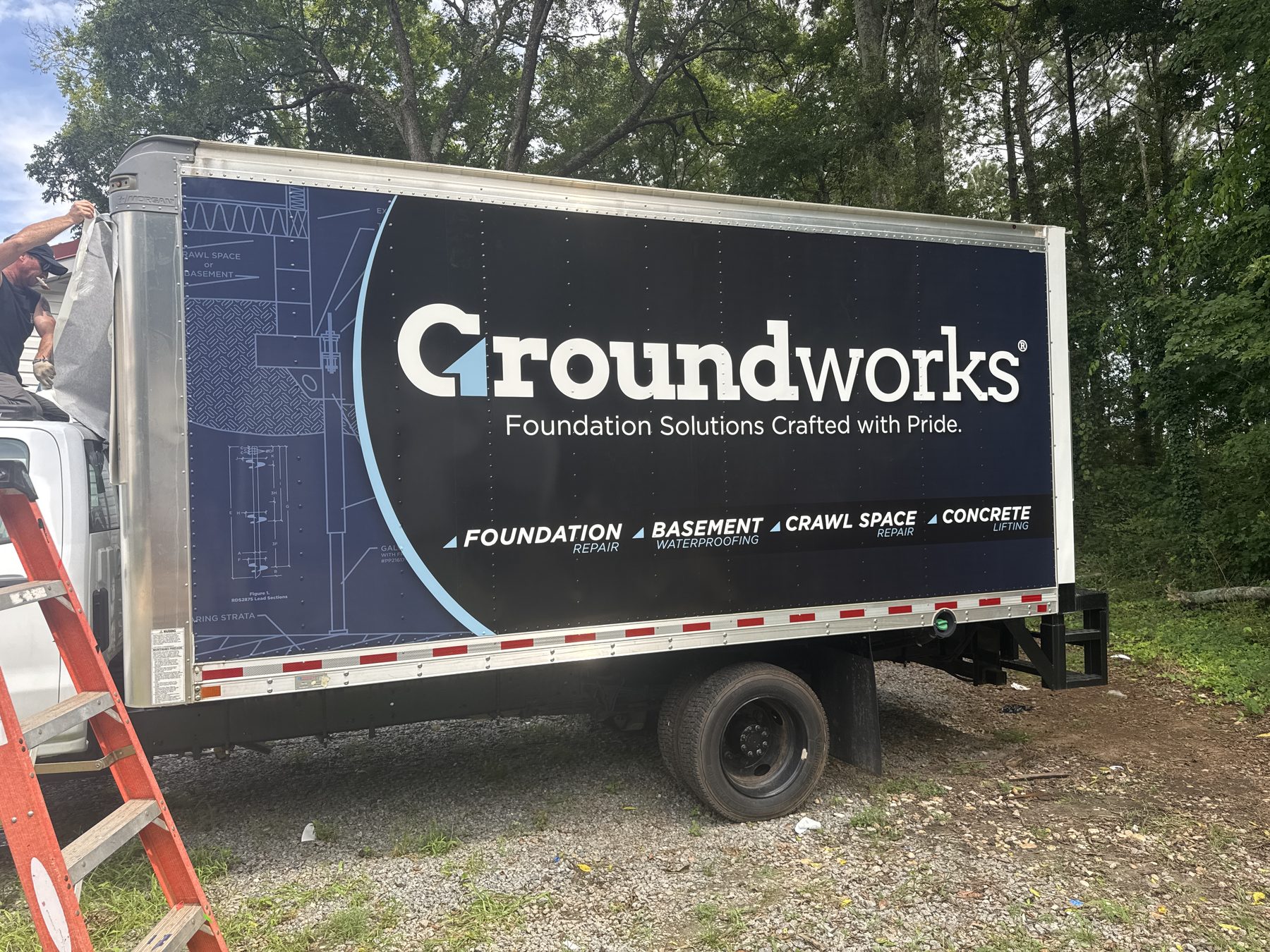 Installation work by 301 Graphics