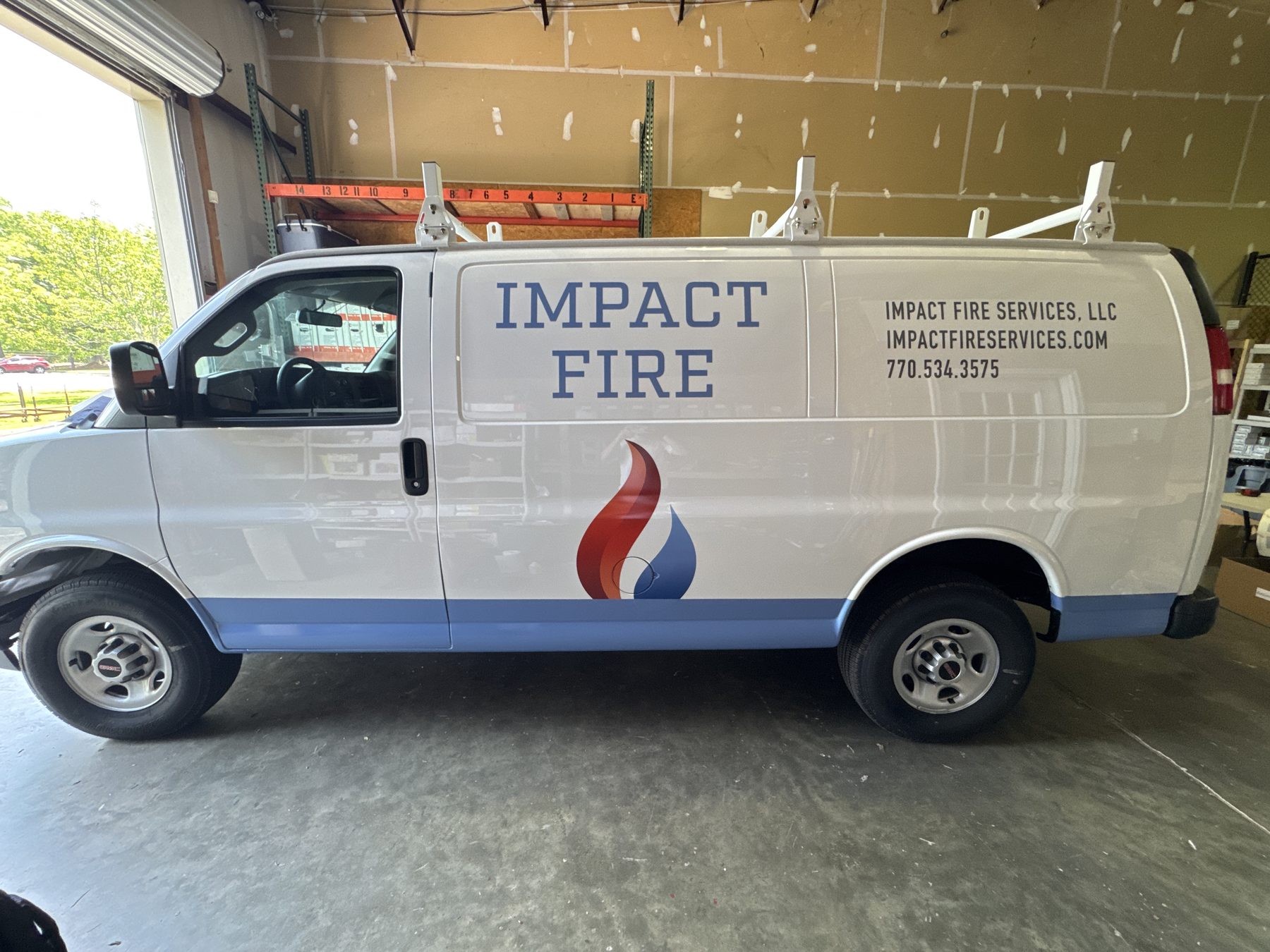 Installation work by 301 Graphics
