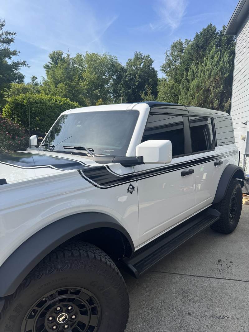 Accent stripes, SUV