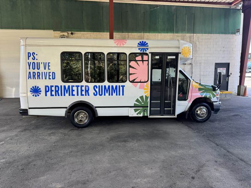 Partial wrap, passenger shuttle